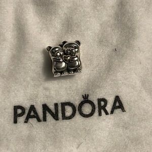 Pandora bear love charm